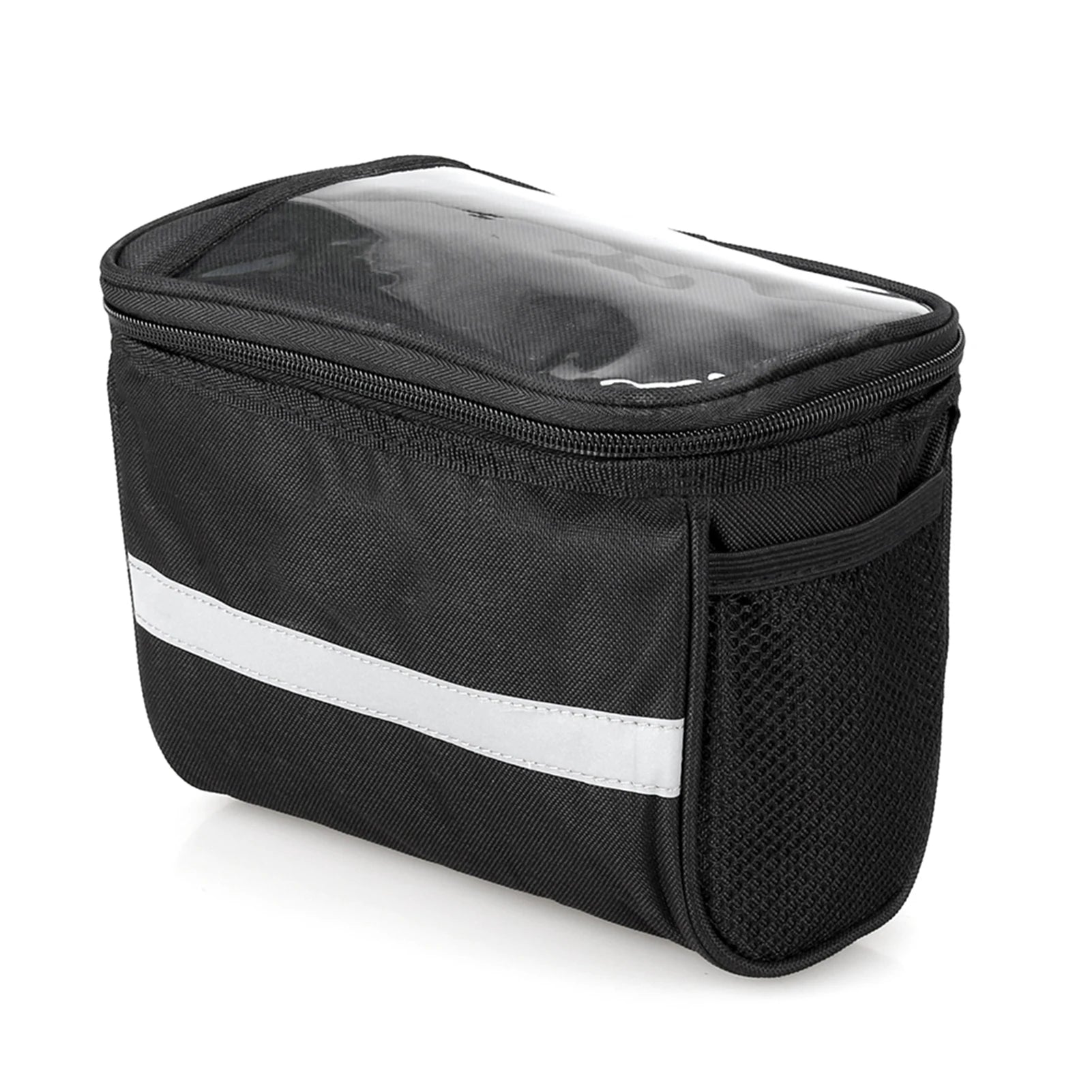 Cycle Bike Insulated Front Bag  Bike Handlebar Bag Basket Pannier Cooler Bag with Reflective Strip bike handlebar bag