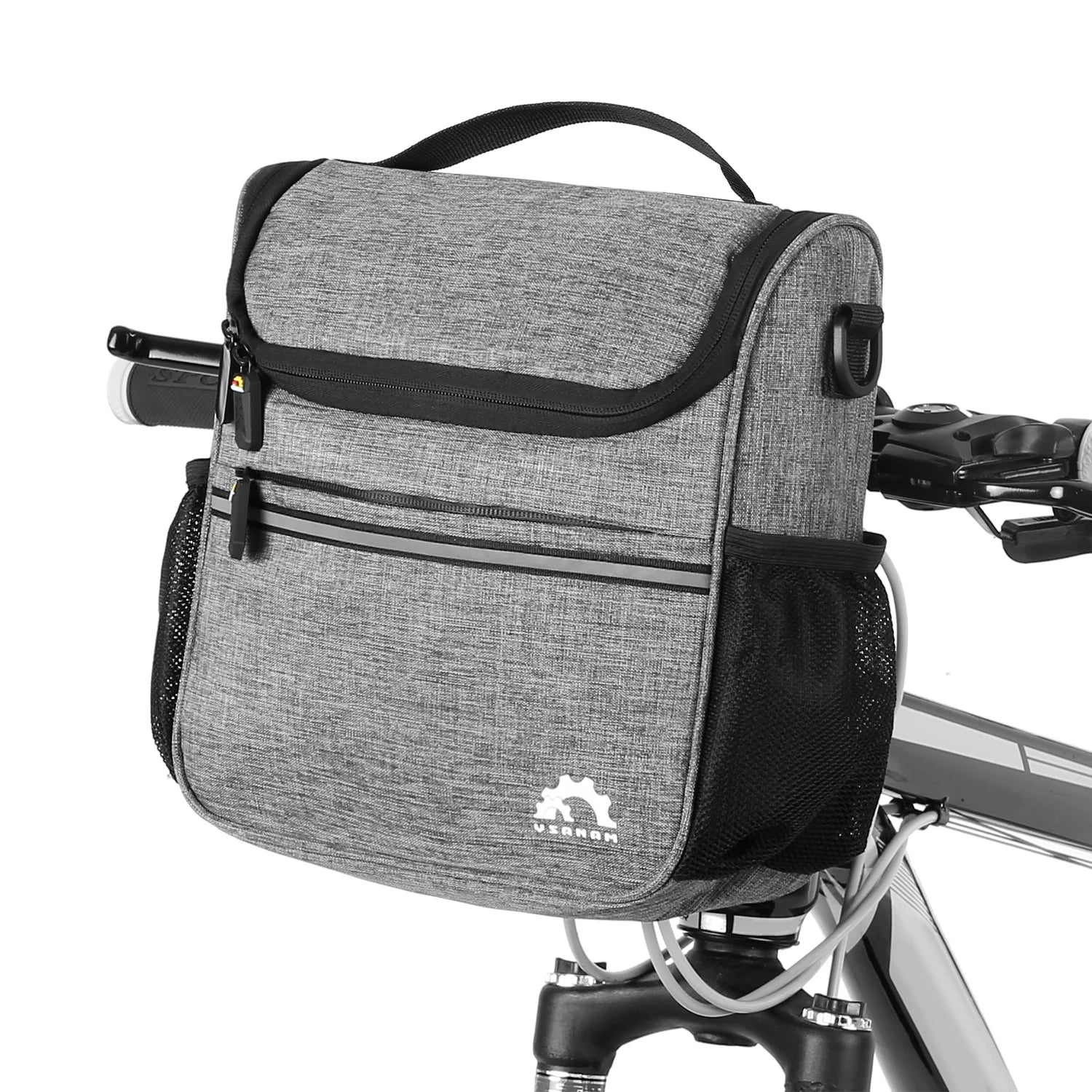 Waterproof Bike Handlebar Insulated Cooler Bag Front Bag Mountain Road Bicycle Cycle Handlebar Basket Bag Pannier Shoulder Bag