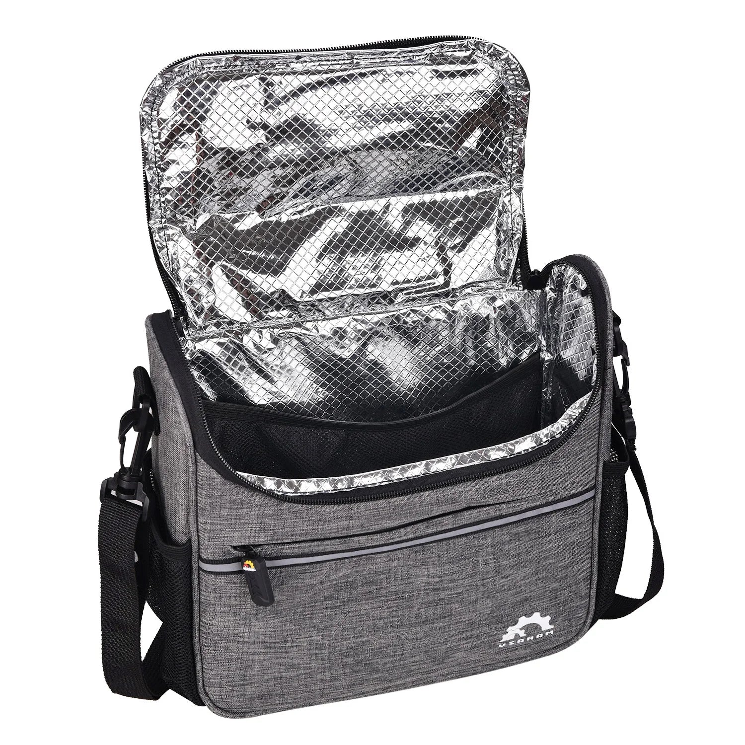 Waterproof Bike Handlebar Insulated Cooler Bag Front Bag Mountain Road Bicycle Cycle Handlebar Basket Bag Pannier Shoulder Bag