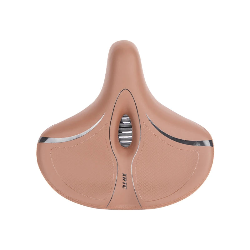 Oversized Bike Seat Comfortable Replacement Bike Saddle Extra-Large Soft Bike Saddle Waterproof Universal Fit Women and Men