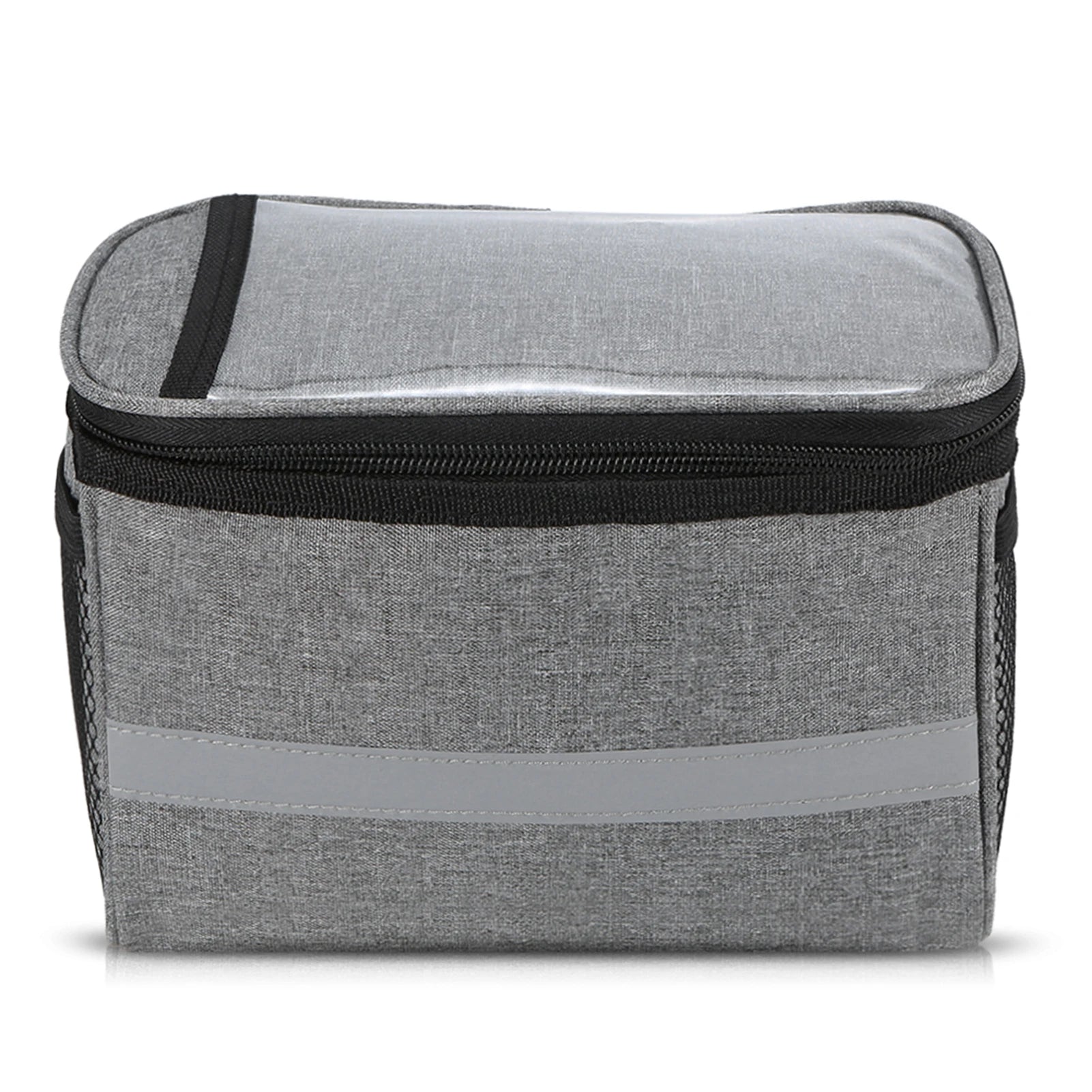 Cycle Bike Insulated Front Bag  Bike Handlebar Bag Basket Pannier Cooler Bag with Reflective Strip bike handlebar bag