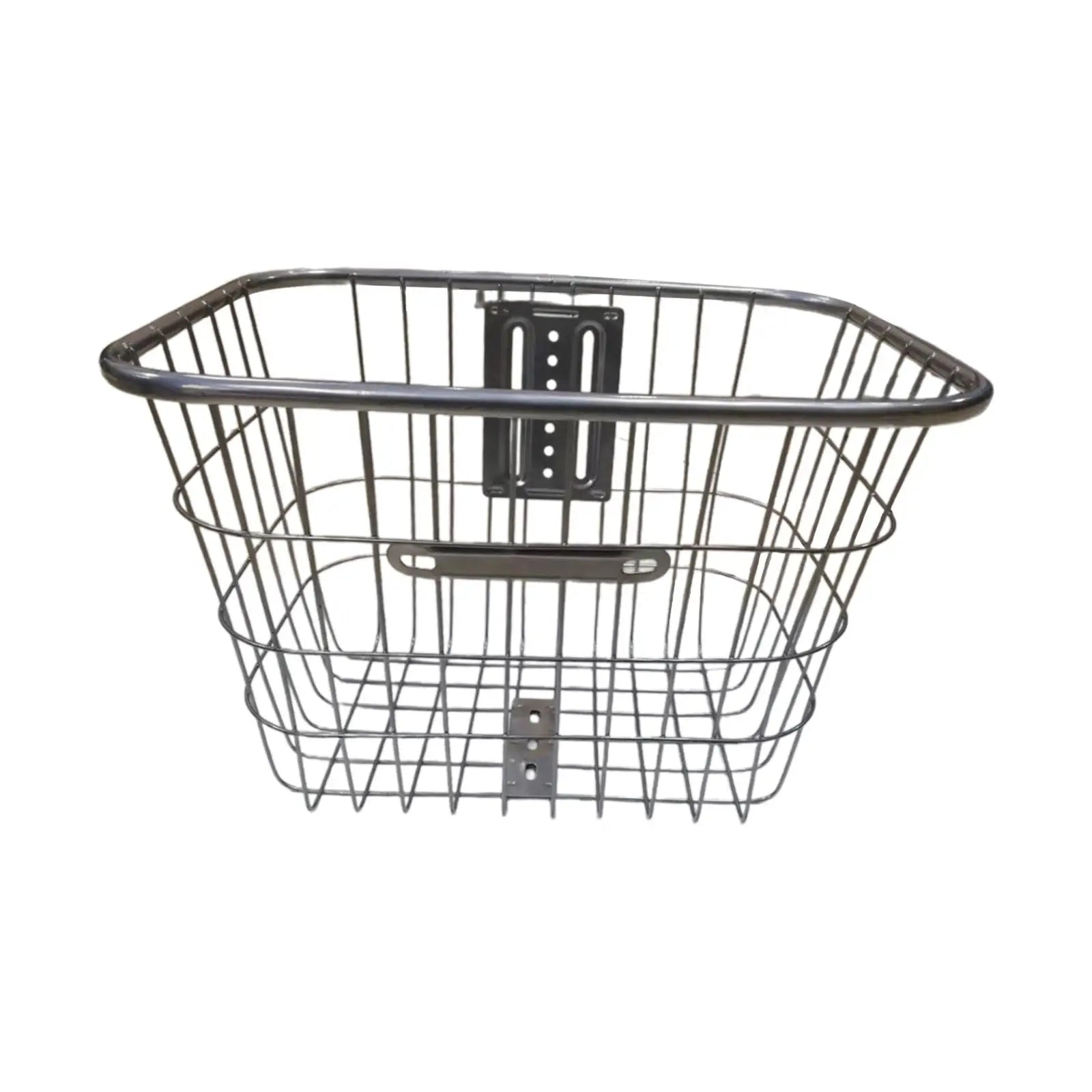 Bike Basket Lightweight Portable Front Handlebar Basket Bicycle Front Basket for Camping Riding Foldable Bikes Outdoor Picnic
