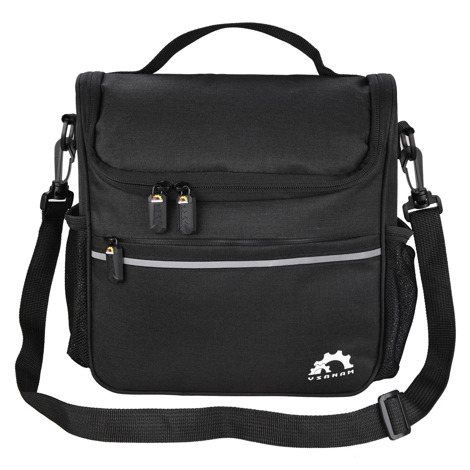 Waterproof Bike Handlebar Insulated Cooler Bag Front Bag Mountain Road Bicycle Cycle Handlebar Basket Bag Pannier Shoulder Bag