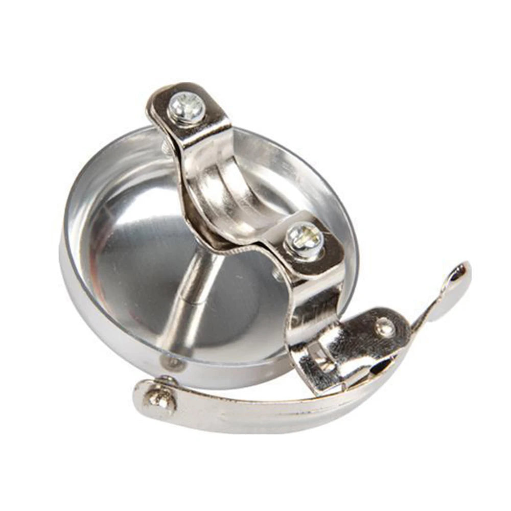 Bicycle Retro Bell Leisure Bicycle Dial Bell Aluminum Silver Gold Coffee Brown Bicycle Bell Bicycle Bell
