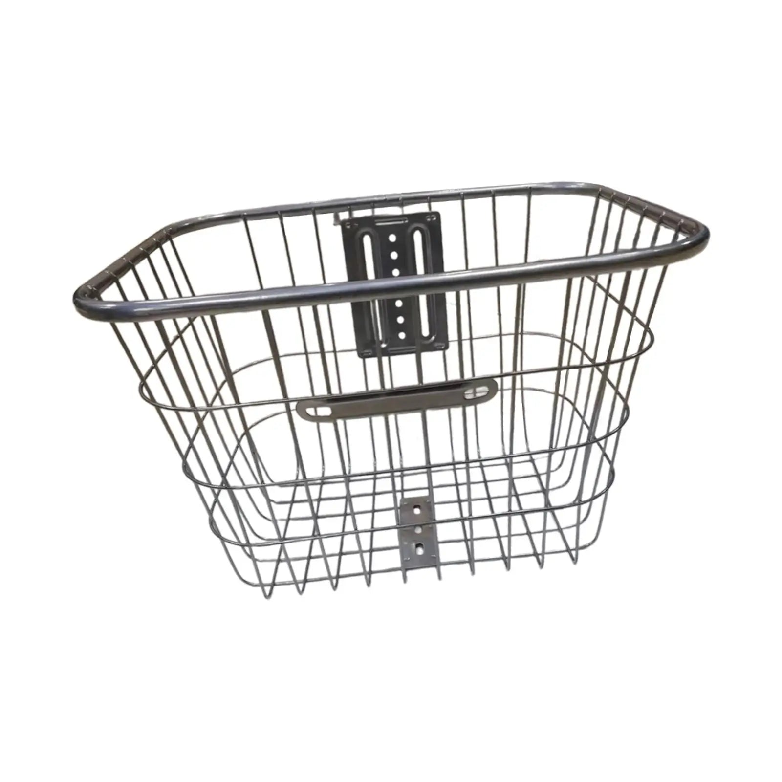 Bike Basket Lightweight Portable Front Handlebar Basket Bicycle Front Basket for Camping Riding Foldable Bikes Outdoor Picnic